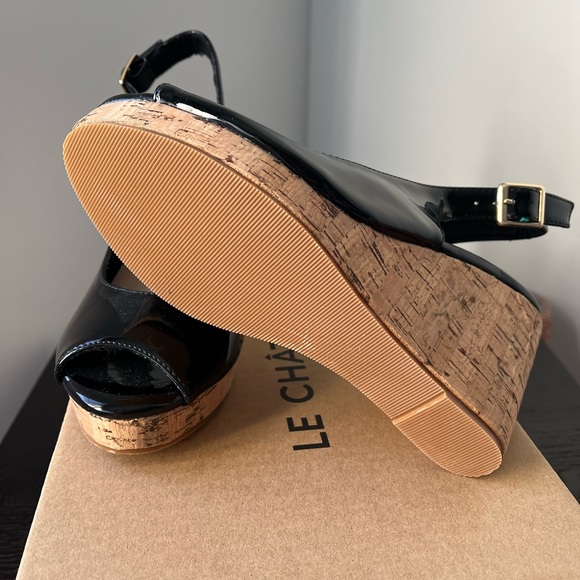 Sling back wedge heels - Picture 4 of 5